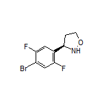 (R)-3-(4-Bromo-2,5-difluorophenyl)isoxazolidine