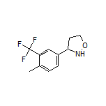 3-[4-Methyl-3-(trifluoromethyl)phenyl]isoxazolidine