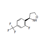 (R)-3-[2-Fluoro-4-(trifluoromethyl)phenyl]isoxazolidine
