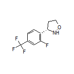(S)-3-[2-Fluoro-4-(trifluoromethyl)phenyl]isoxazolidine