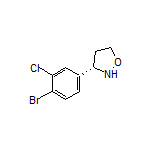 (S)-3-(4-Bromo-3-chlorophenyl)isoxazolidine