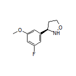 (R)-3-(3-Fluoro-5-methoxyphenyl)isoxazolidine