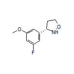 (S)-3-(3-Fluoro-5-methoxyphenyl)isoxazolidine
