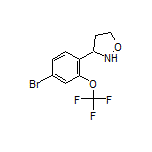 3-[4-Bromo-2-(trifluoromethoxy)phenyl]isoxazolidine