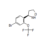 (R)-3-[4-Bromo-2-(trifluoromethoxy)phenyl]isoxazolidine