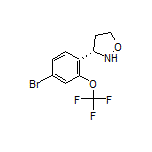 (S)-3-[4-Bromo-2-(trifluoromethoxy)phenyl]isoxazolidine