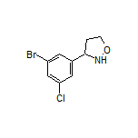 3-(3-Bromo-5-chlorophenyl)isoxazolidine