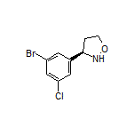 (R)-3-(3-Bromo-5-chlorophenyl)isoxazolidine