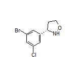(S)-3-(3-Bromo-5-chlorophenyl)isoxazolidine
