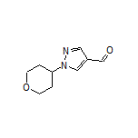 1-(Tetrahydro-2H-pyran-4-yl)-1H-pyrazole-4-carbaldehyde