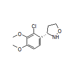 (S)-3-(2-Chloro-3,4-dimethoxyphenyl)isoxazolidine