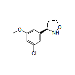 (R)-3-(3-Chloro-5-methoxyphenyl)isoxazolidine