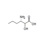 (3S)-3-Amino-2-hydroxyhexanoic Acid