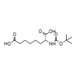 (R)-2-(Boc-amino)octanedioic Acid