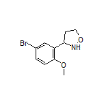 3-(5-Bromo-2-methoxyphenyl)isoxazolidine