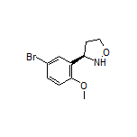 (R)-3-(5-Bromo-2-methoxyphenyl)isoxazolidine