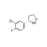 (S)-3-(3-Chloro-4-iodophenyl)isoxazolidine