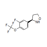 (R)-3-[3-Fluoro-4-(trifluoromethoxy)phenyl]isoxazolidine