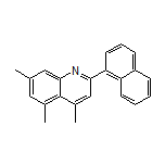 4,5,7-Trimethyl-2-(1-naphthyl)quinoline