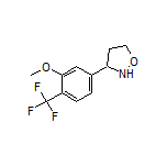 3-[3-Methoxy-4-(trifluoromethyl)phenyl]isoxazolidine