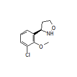 (R)-3-(3-Chloro-2-methoxyphenyl)isoxazolidine