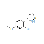 (S)-3-(2-Chloro-4-methoxyphenyl)isoxazolidine