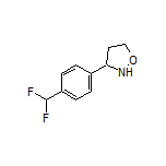 3-[4-(Difluoromethyl)phenyl]isoxazolidine