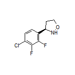 (R)-3-(4-Chloro-2,3-difluorophenyl)isoxazolidine