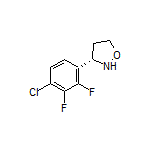 (S)-3-(4-Chloro-2,3-difluorophenyl)isoxazolidine