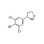 3-(4-Bromo-3,5-dichlorophenyl)isoxazolidine