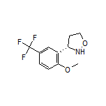 (S)-3-[2-Methoxy-5-(trifluoromethyl)phenyl]isoxazolidine