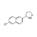 3-(6-Chloro-2-naphthyl)isoxazolidine