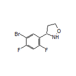 3-(5-Bromo-2,4-difluorophenyl)isoxazolidine
