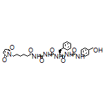 (S)-6-(2,5-Dioxo-2,5-dihydro-1-pyrrolyl)-N-[2-[[2-[[1-[[2-[[4-(hydroxymethyl)phenyl]amino]-2-oxoethyl]amino]-1-oxo-3-phenyl-2-propyl]amino]-2-oxoethyl]amino]-2-oxoethyl]hexanamide