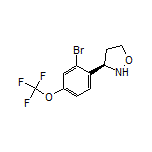 (R)-3-[2-Bromo-4-(trifluoromethoxy)phenyl]isoxazolidine