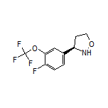(R)-3-[4-Fluoro-3-(trifluoromethoxy)phenyl]isoxazolidine