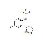 (S)-3-[5-Fluoro-2-(trifluoromethoxy)phenyl]isoxazolidine