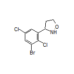 3-(3-Bromo-2,5-dichlorophenyl)isoxazolidine