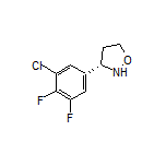 (S)-3-(3-Chloro-4,5-difluorophenyl)isoxazolidine