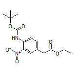 Ethyl 2-[4-(Boc-amino)-3-nitrophenyl]acetate