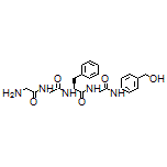 (S)-2-[2-(2-Aminoacetamido)acetamido]-N-[2-[[4-(hydroxymethyl)phenyl]amino]-2-oxoethyl]-3-phenylpropanamide