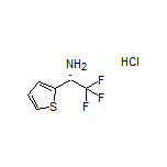 (R)-2,2,2-Trifluoro-1-(2-thienyl)ethanamine Hydrochloride