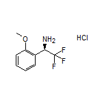 (R)-2,2,2-Trifluoro-1-(2-methoxyphenyl)ethanamine Hydrochloride