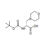 (R)-2-(Boc-amino)-3-morpholinopropanoic Acid