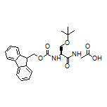 (S)-2-[2-(Fmoc-amino)-3-(tert-butoxy)propanamido]acetic Acid