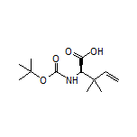 (R)-2-(Boc-amino)-3,3-dimethyl-4-pentenoic Acid