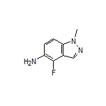 5-Amino-4-fluoro-1-methylindazole