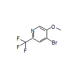 4-Bromo-5-methoxy-2-(trifluoromethyl)pyridine