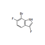 7-Bromo-3,6-difluoroindole