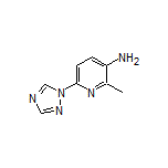 2-Methyl-6-(1H-1,2,4-triazol-1-yl)pyridin-3-amine